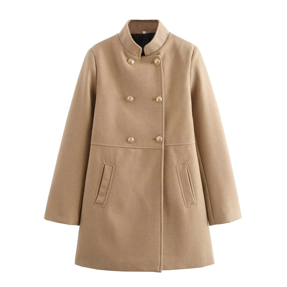 Stand-Up Collar Coat