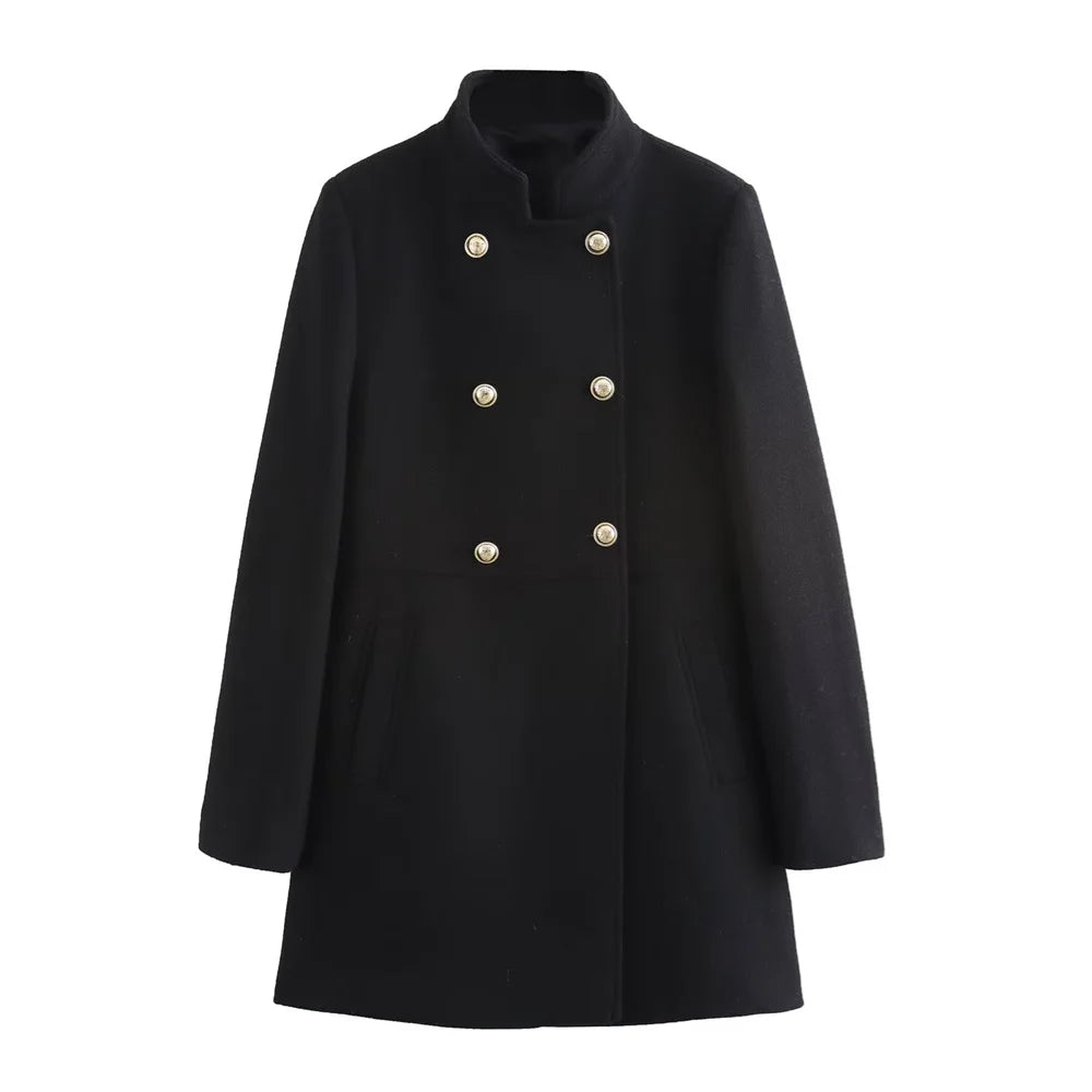 Stand-Up Collar Coat