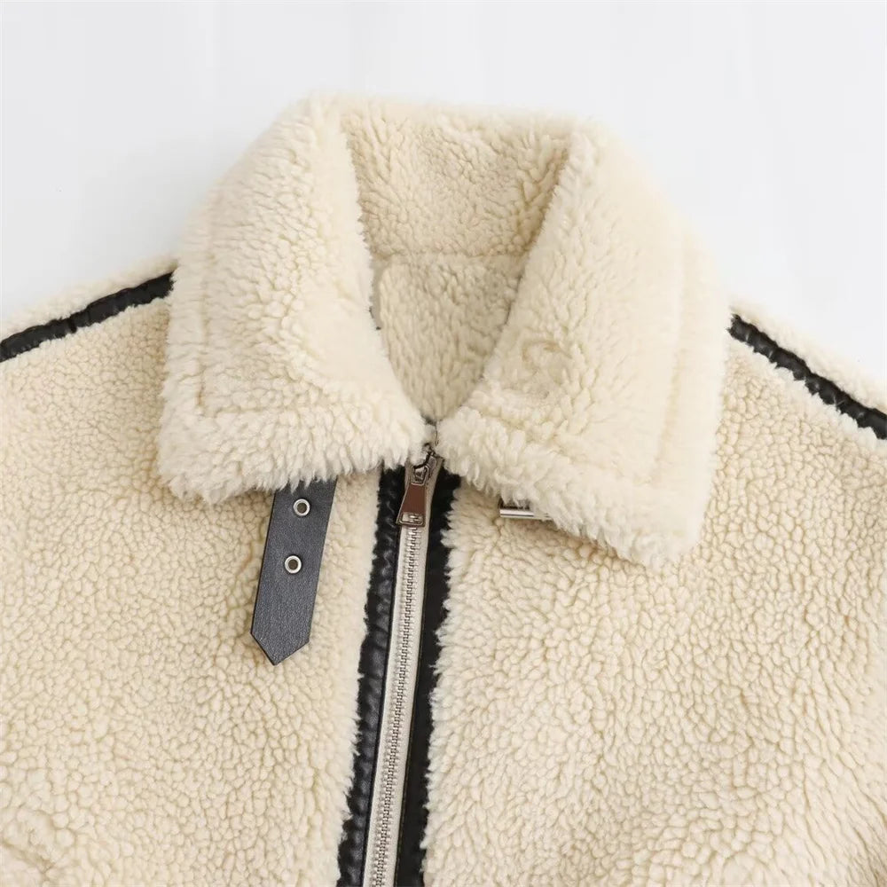 Faux Fur Effect Jacket