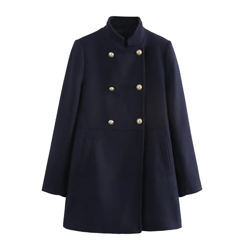 Stand-Up Collar Coat
