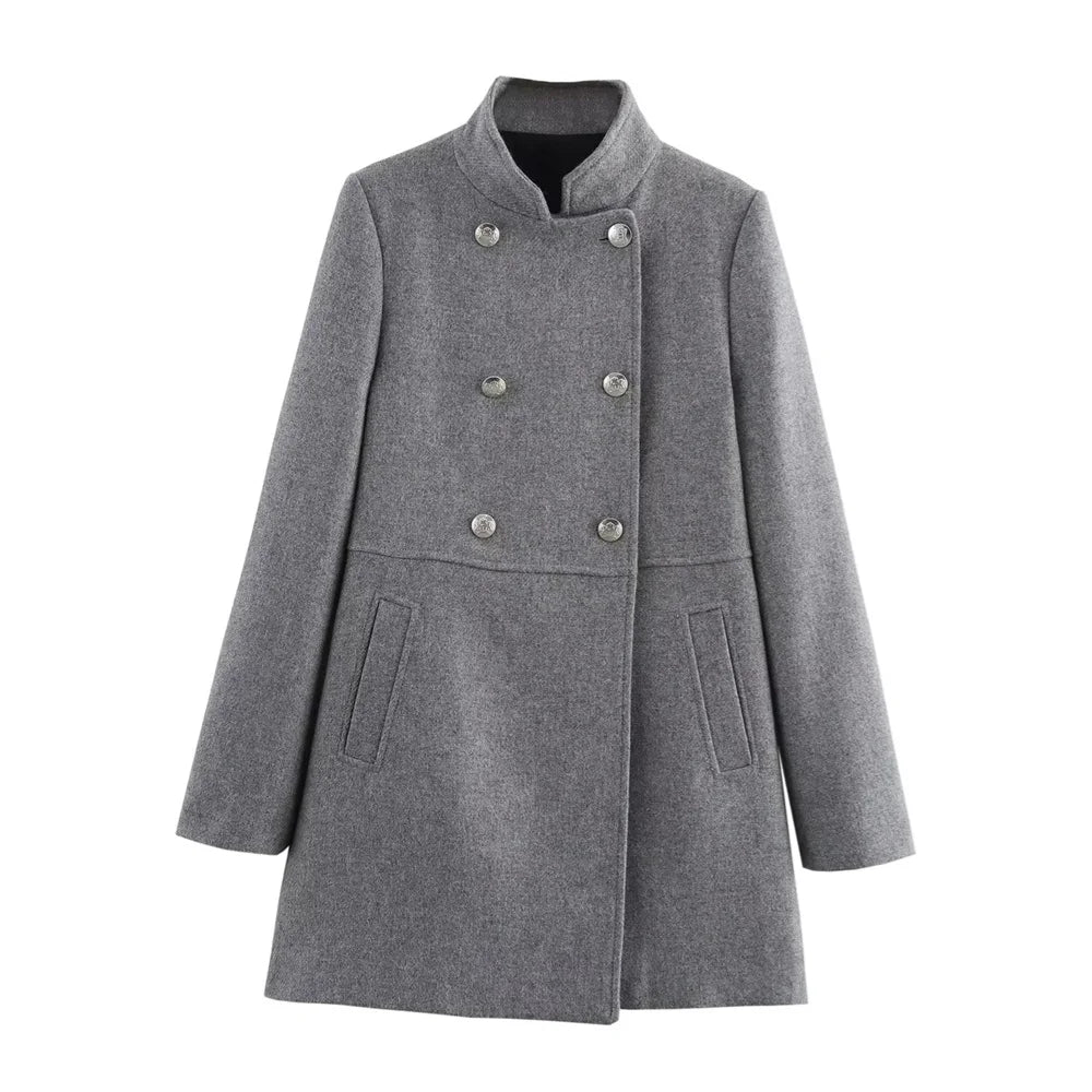 Stand-Up Collar Coat